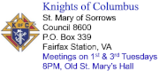 Knights of Columbus - Council 8600 - Fairfax Station, VA